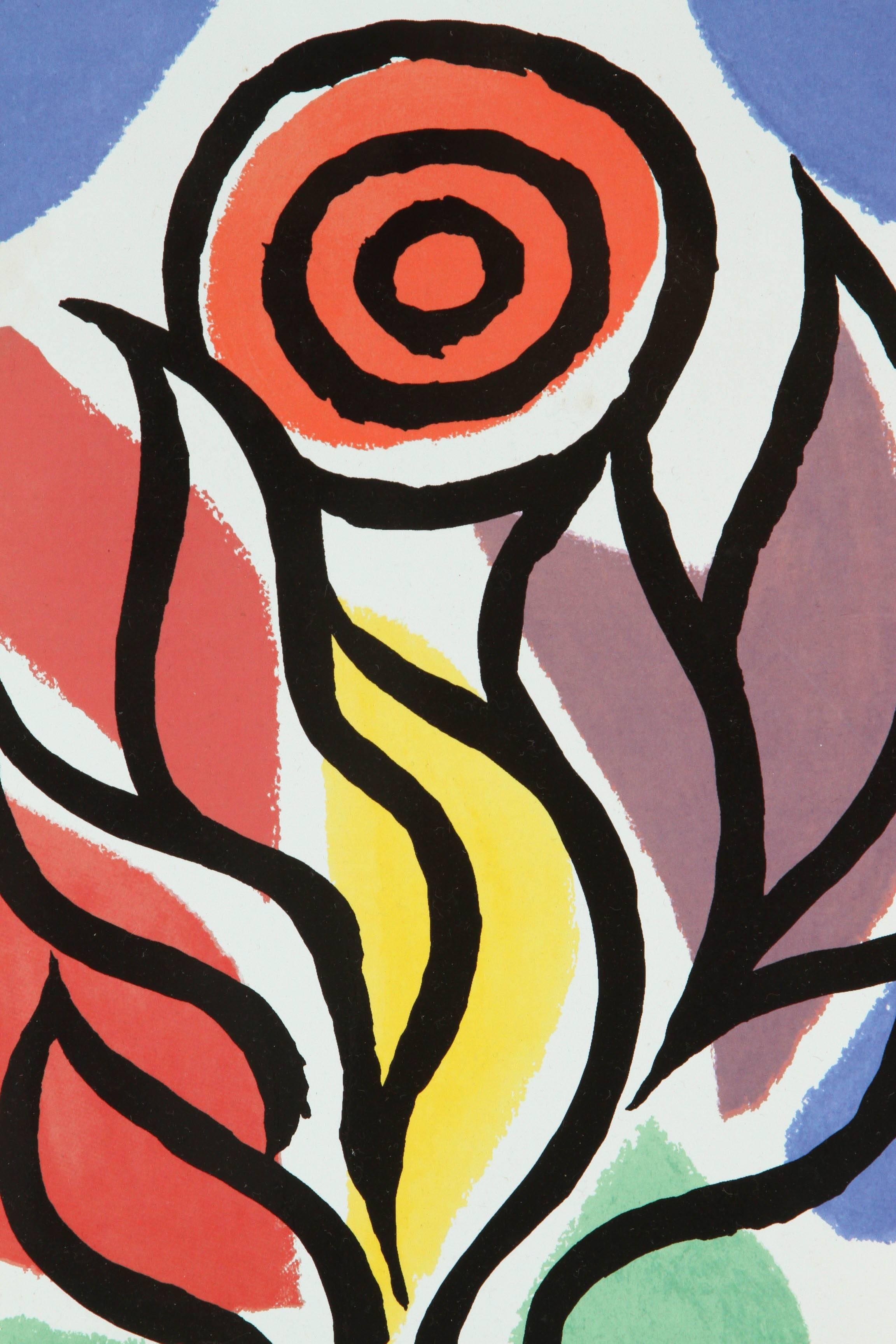 Postmoderne Celestino Piatti-Keramik-Kunstfliesen im Picasso-Stil im Angebot 1