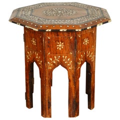 Octagonal Anglo-Indian Side Tea Table