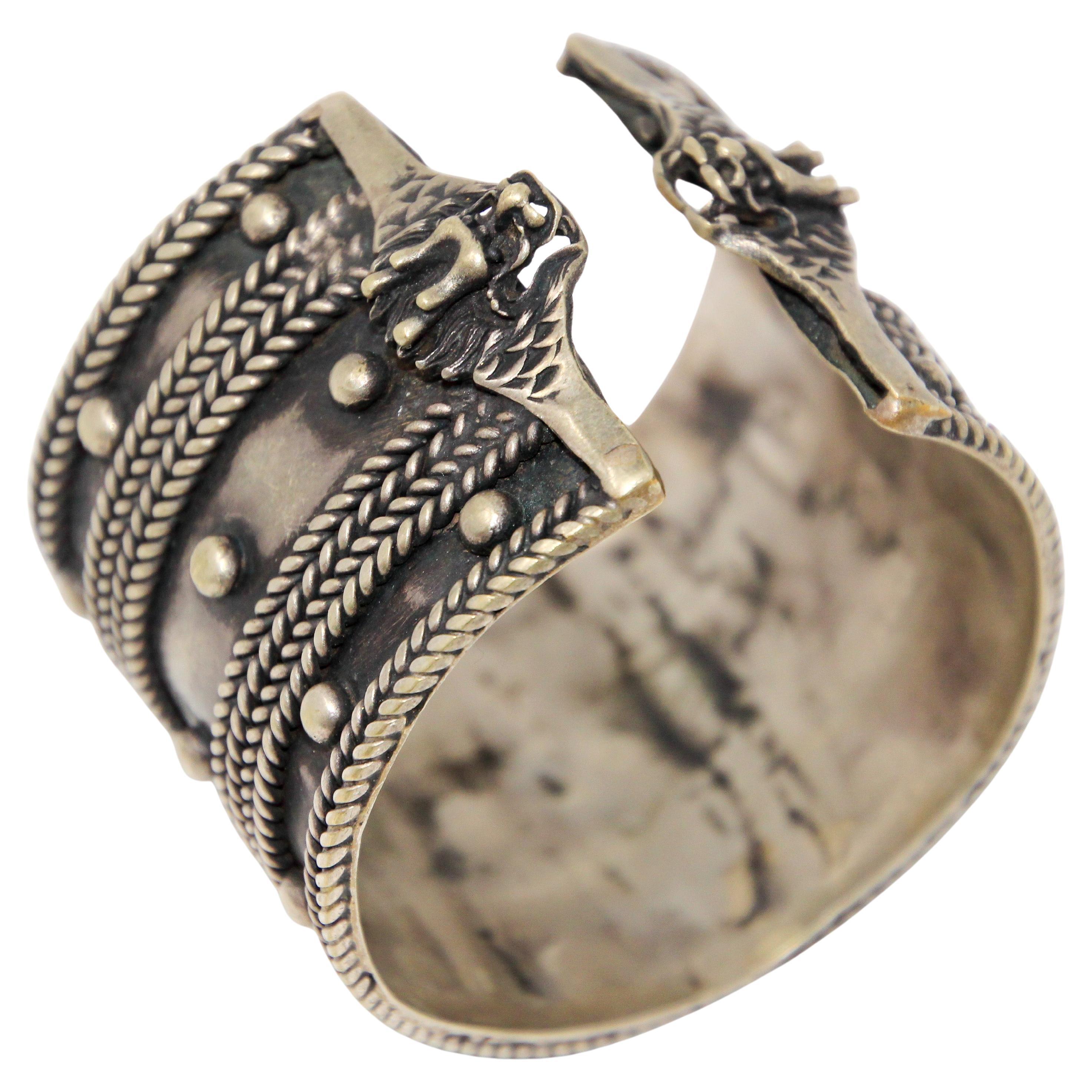 Manchette marocaine vintage style tribal berbère ethnique