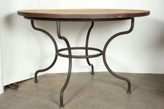 Moroccan Marble and Stone Mosaic Dining Table Indoor or Outdoor