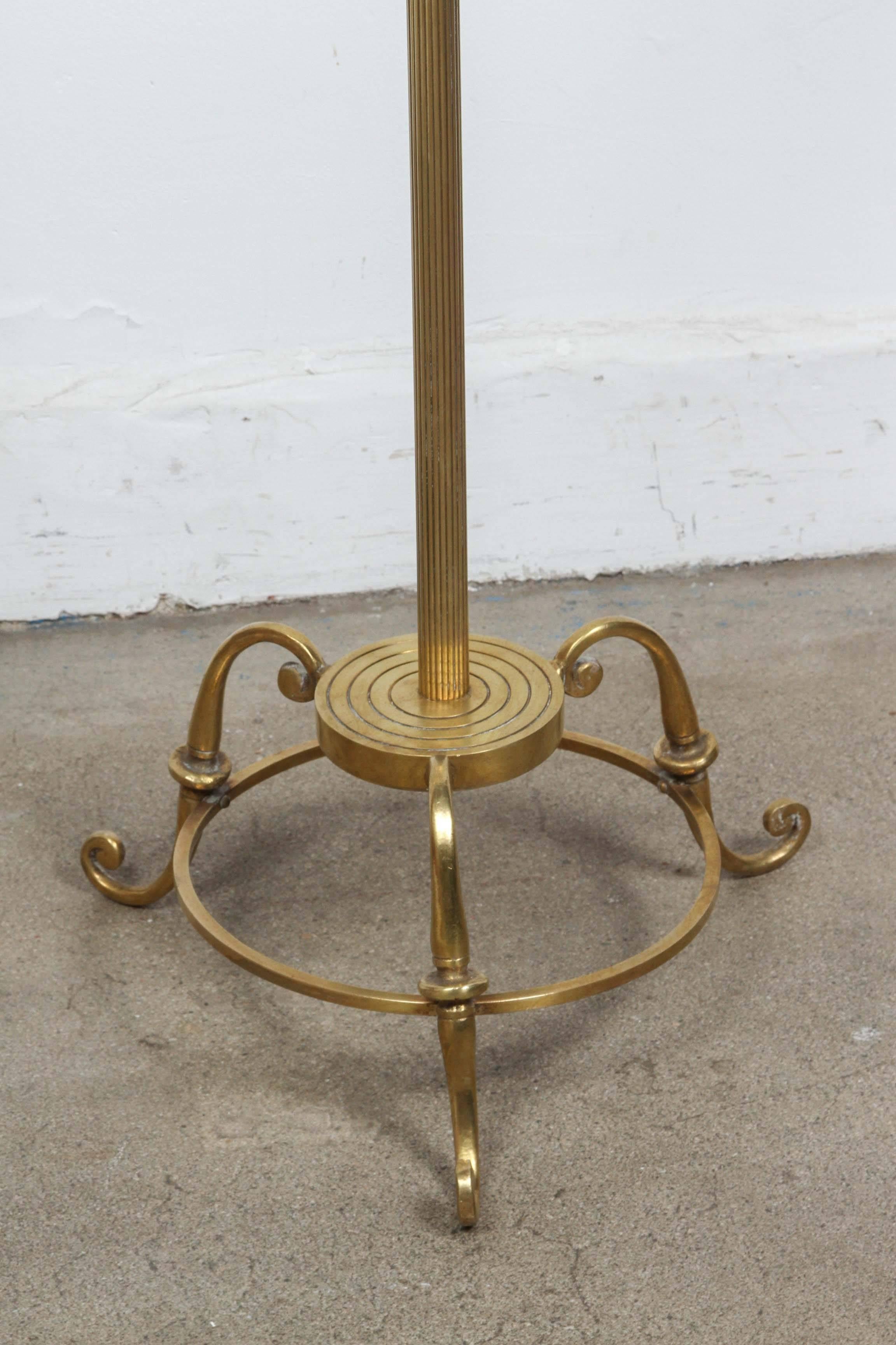 20th Century Master Craft Gentleman Polished Brass Valet 1960s by Glo-Mar Artworks Inc of NY