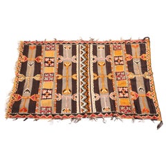 Moroccan Vintage Berber Rug By The Glaoui Tribes of Morocco