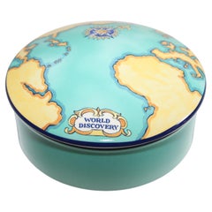 Tiffany & Co. Caja de porcelana con tapa diseñada para Tauck World France