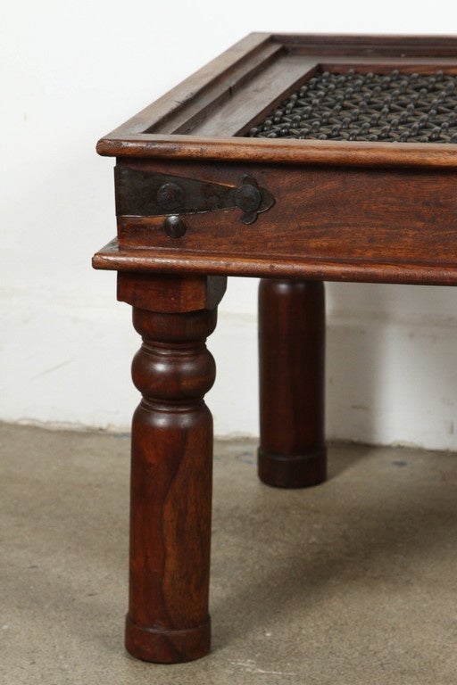 spanish revival coffee table