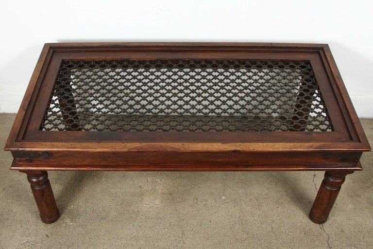 rustic spanish style coffee table