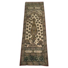 Moorish Paisley Woodblock Printed Textile Wall Hanging