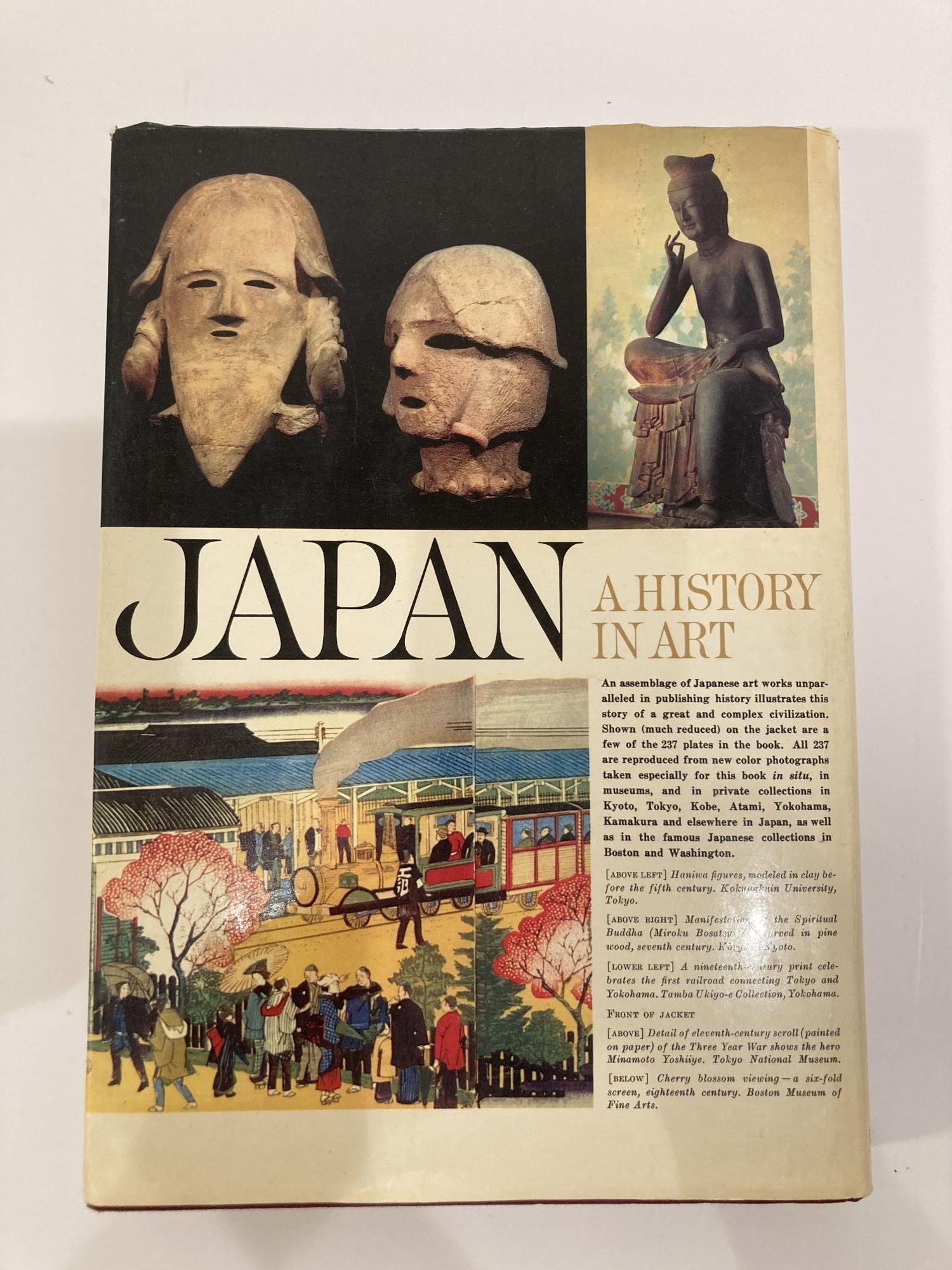 Japonais Le Japon une histoire dans l'art, livre de Bradley Smith, 1ère édition 1964