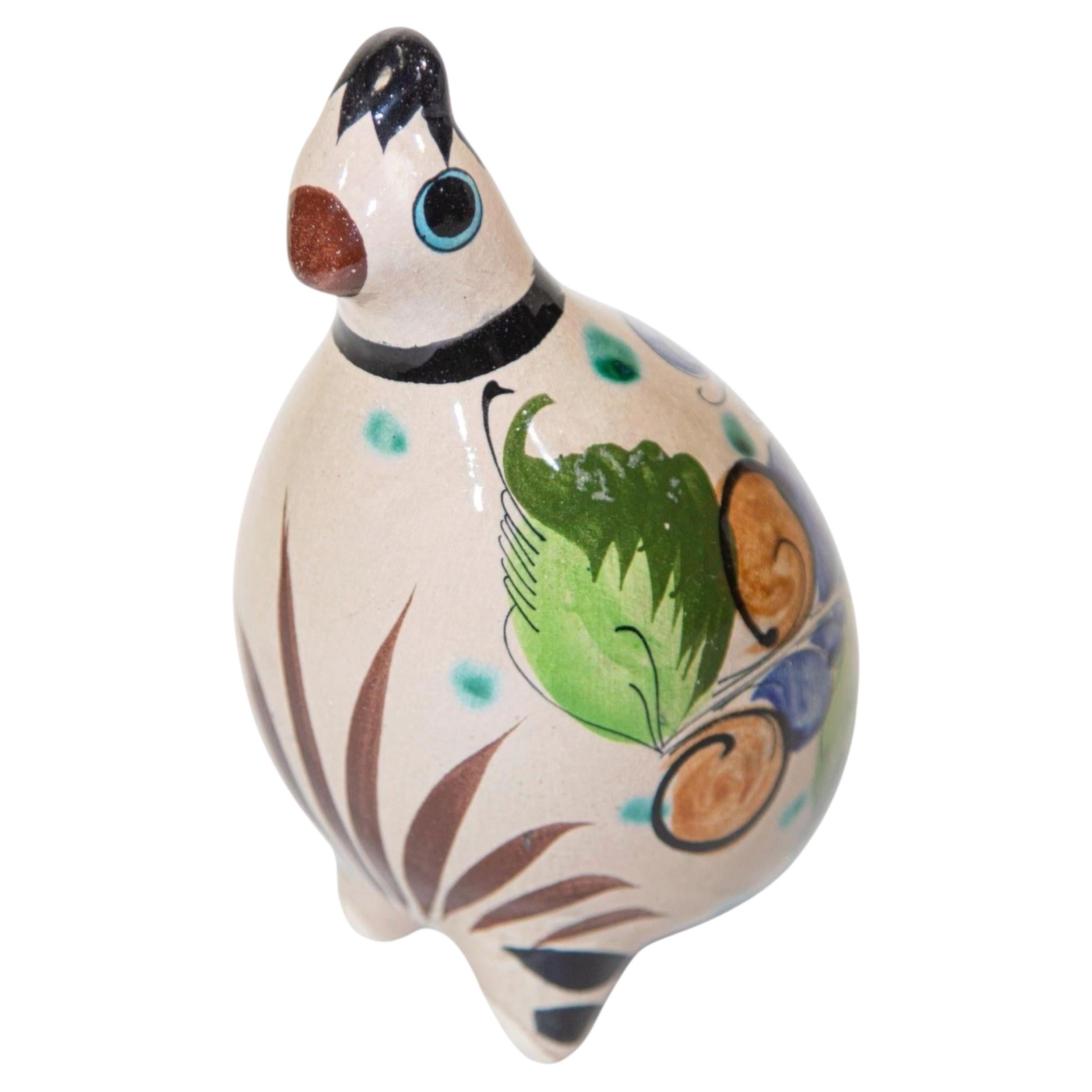 Ken Edwards Tonala Pottery mexicain vintage peint à la main