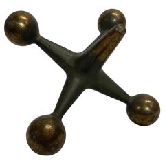 Vintage Cast Iron Jack by Bill Curry, Mid-Century Modern, 1967