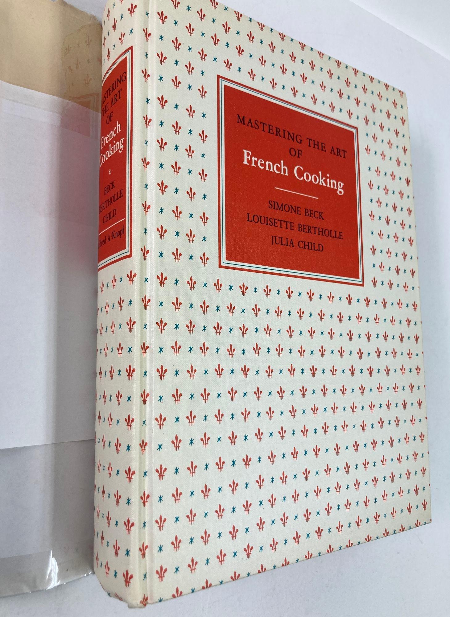 20th Century Julia Child Mastering the Art of French Cooking Book 1964 For Sale