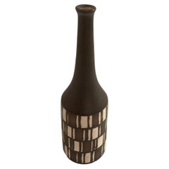 Jarrón de cerámica modernista vintage, Italia años 60.