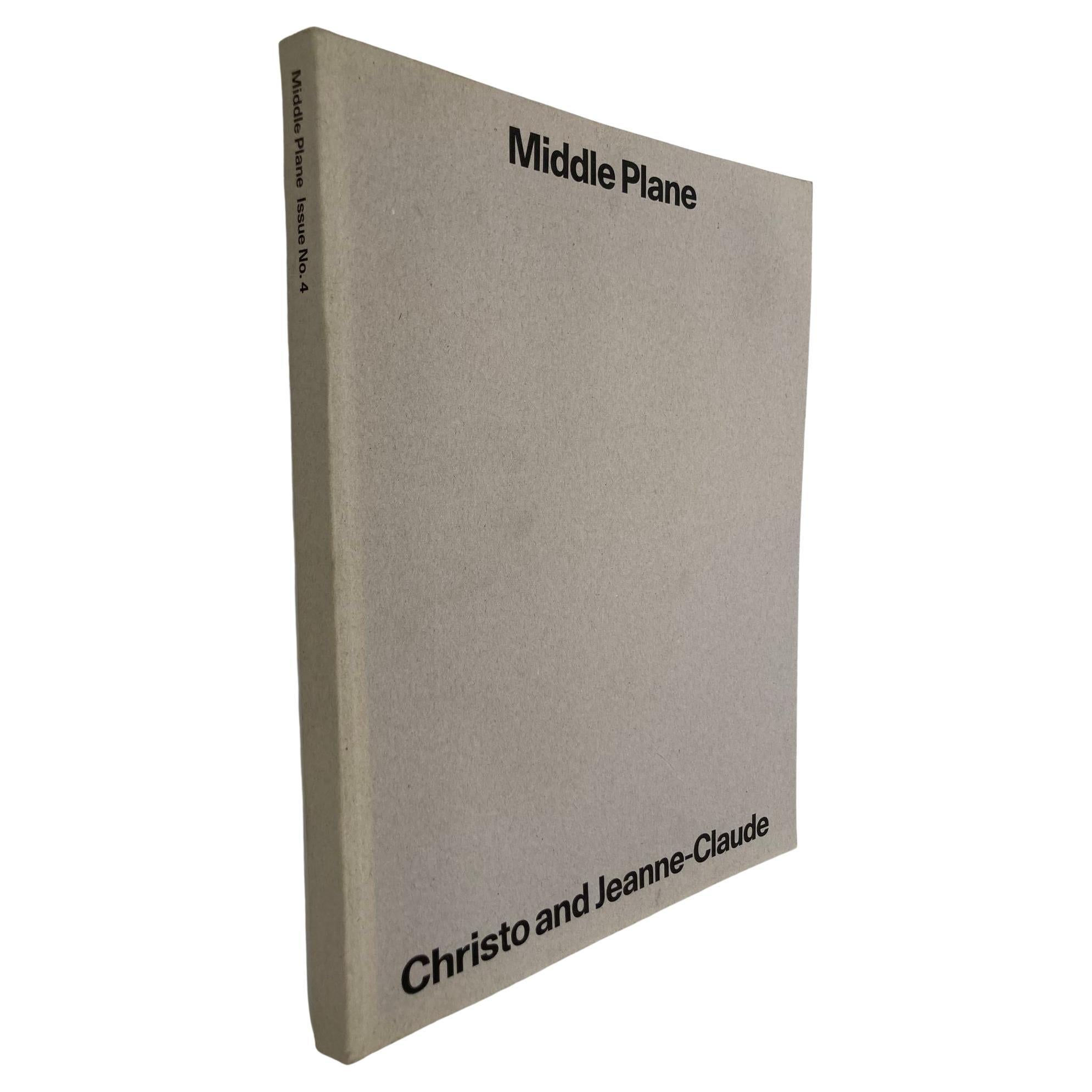 Middle Plane Art Book Christo and Jeanne-Claude  For Sale