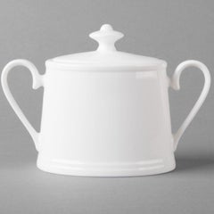 Villeroy & Boch Stella Hotel white Bone China Sugar Bowl with Cover