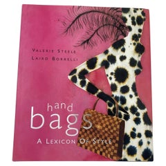 Bags : A Lexicon of Style Valerie Steele, Laird Borrelli Hardcover Book 1st Ed.