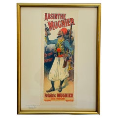 French Poster by Les Maîtres de l’Affiche Plate 135 circa 1898 Absinthe Mugnier