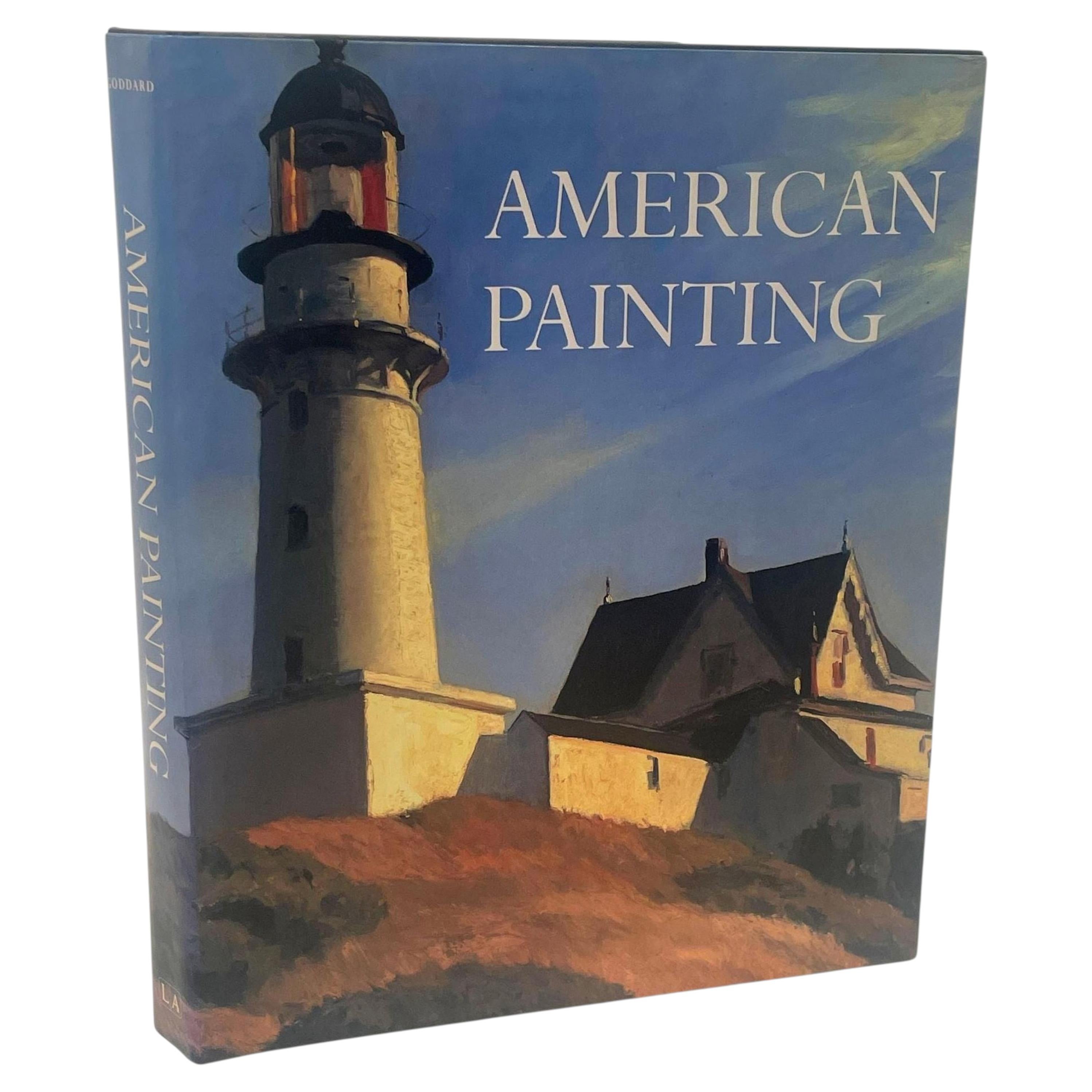 Pintura americana por Donald Goddard Libro de tapa dura 1990 en venta