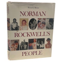 Norman Rockwell's People Libro de tapa dura de Susan E. Meyer 1987
