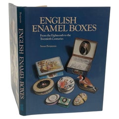 English Enamel Boxes From the 18th to the 2oth C. Susan Benjamin Hardcover