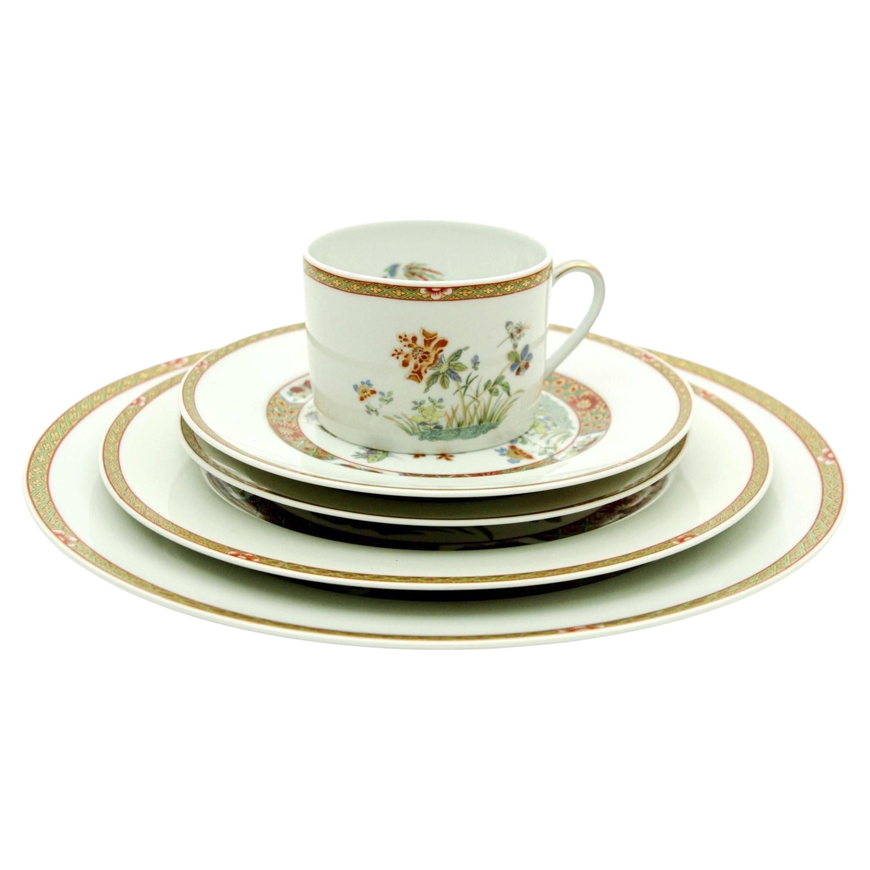 Chef D'Oeuvre by Bernardaud Limoges France Porcelain Set of 5 For Sale