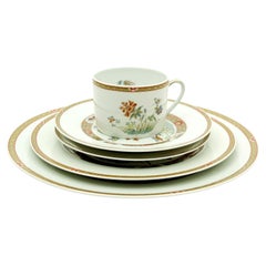 Chef D'Oeuvre by Bernardaud Limoges France Porcelain Set of 5