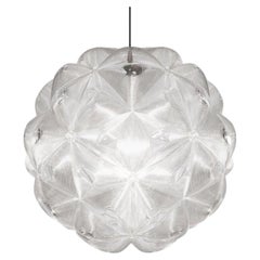 Tom Dixon „Lens“ – Hängeleuchte mit klarer Polycarbonat-Kugel, nicht mehr lieferbar