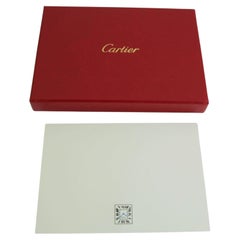Set de papeterie "Tank" de Cartier Paris, 10 cartes et enveloppes dans la boîte d'origine 1990