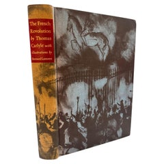 The French Revolution History by Thomas Carlyle Hardcover Book in Slipcase 1956