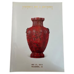 Steven Art & Antiques Auction Catalog, Paper, Qing Style, 2015, USA