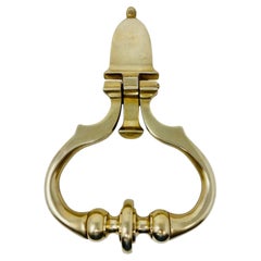 Georgian Style Solid Polished Brass Door Knocker 1940