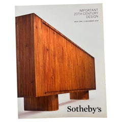 Sotheby's Important 20th C. Design New York 17 Dec 2014 Auction Catalogue