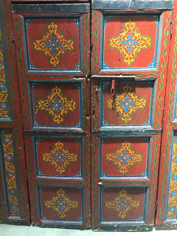 Moroccan Antique Double Door at 1stDibs