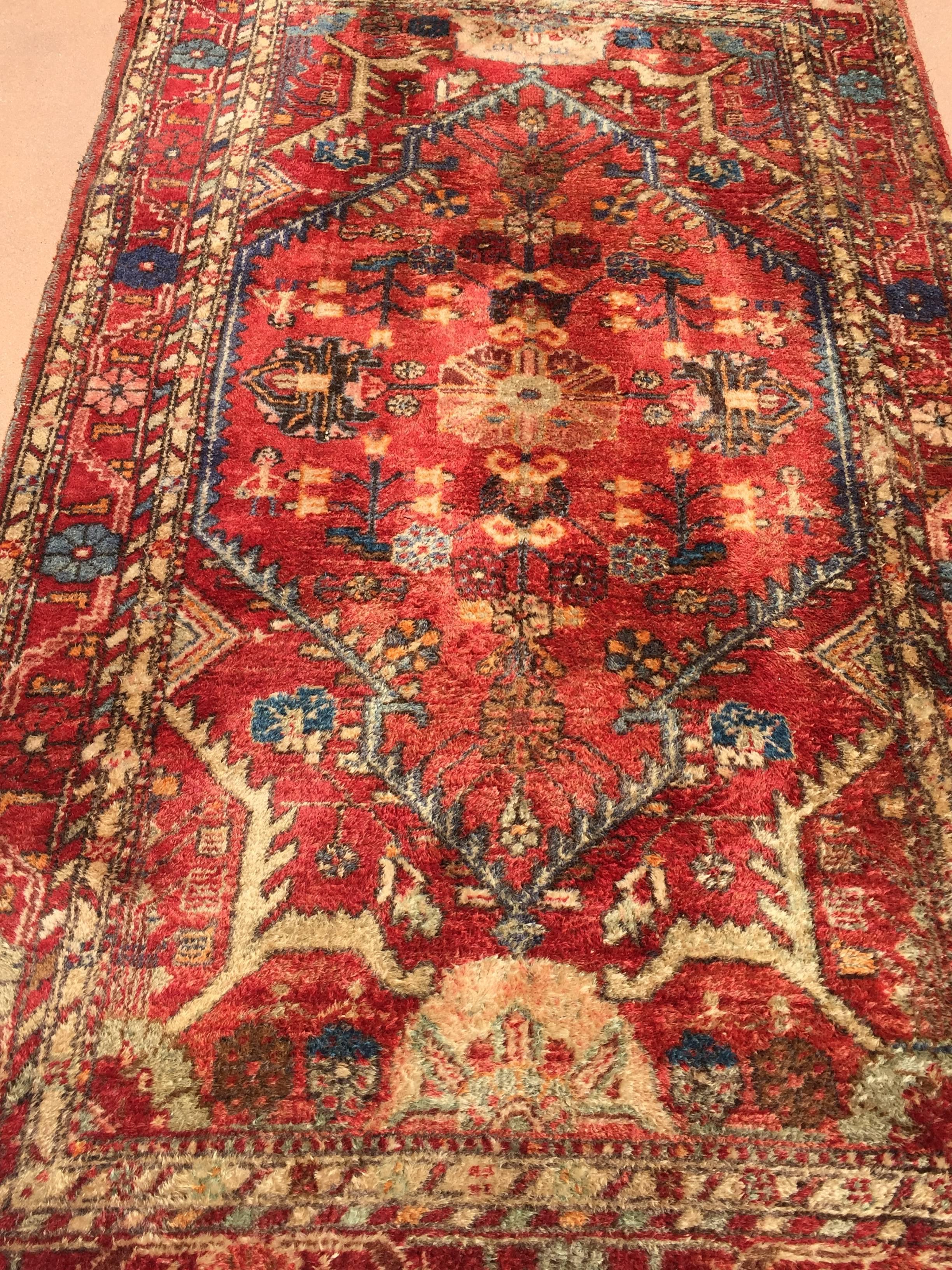 20th Century Hand-Knotted Rug from Turkey