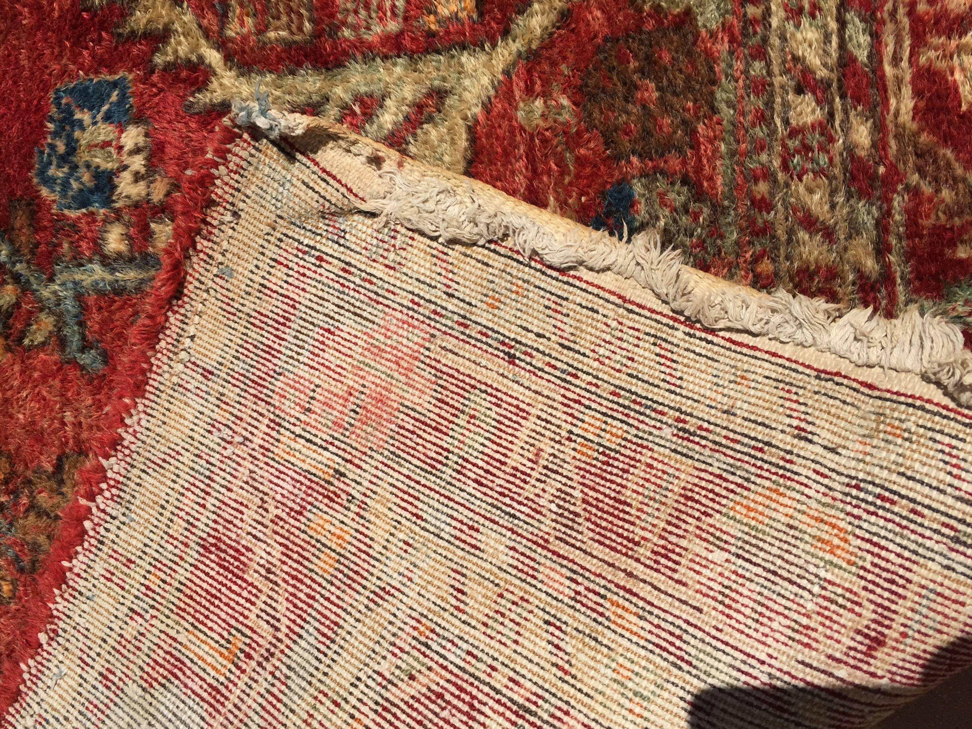 Wool Hand-Knotted Rug from Turkey