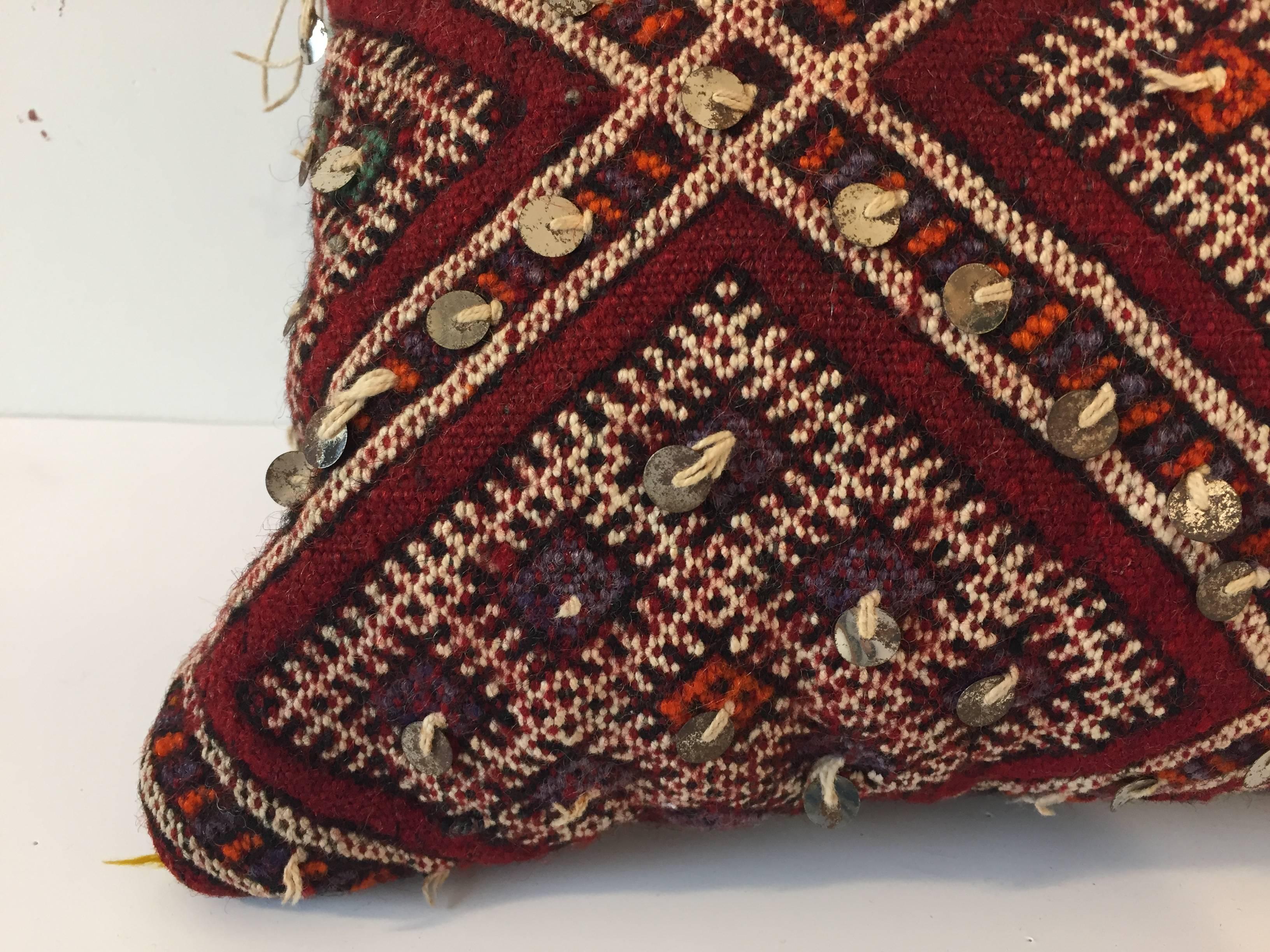 Bohemian Moroccan Tribal Pillow