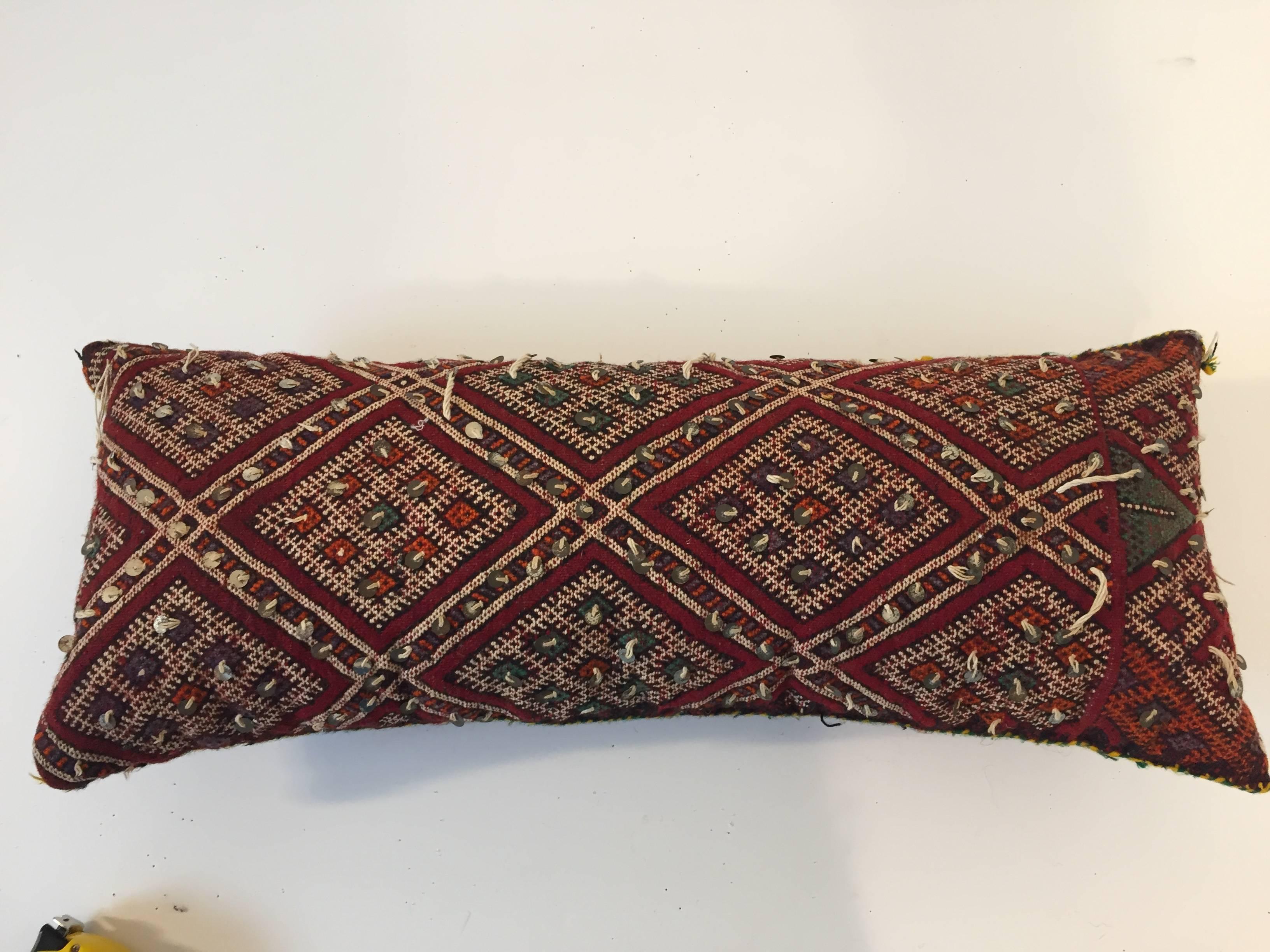20th Century Moroccan Tribal Pillow