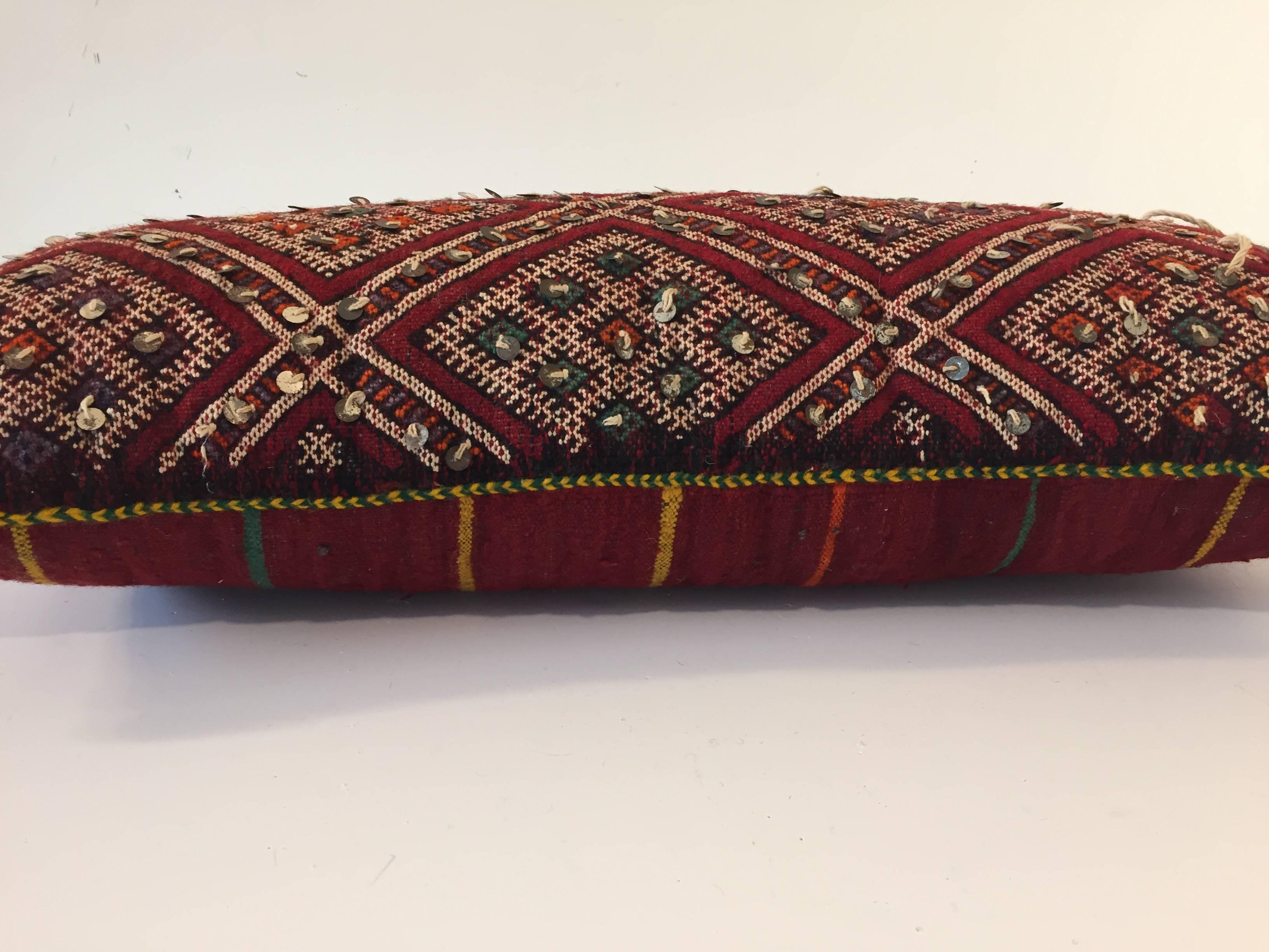 Moroccan Tribal Pillow 1