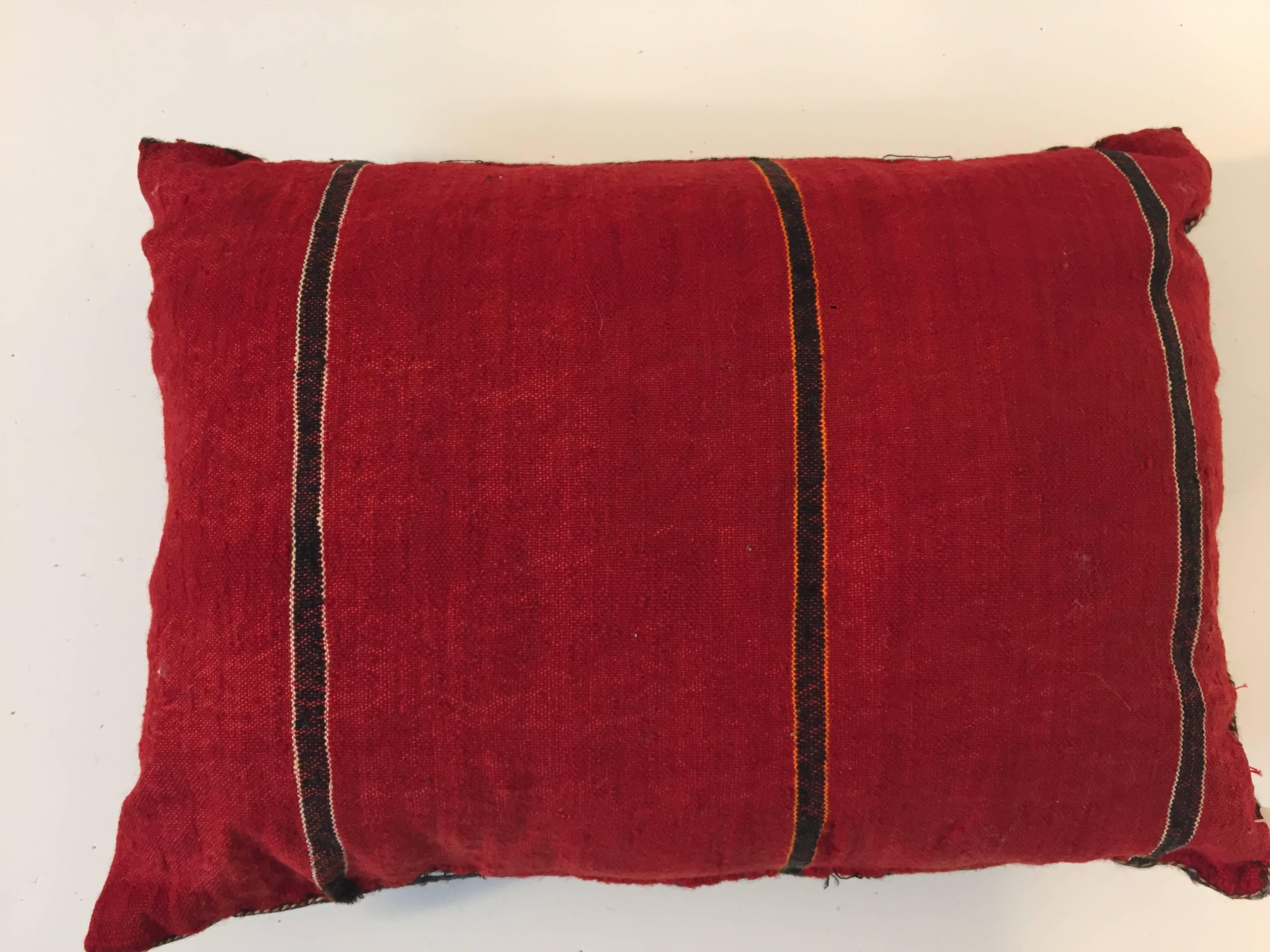 Moroccan Berber Tribal Pillow with African Designs 2