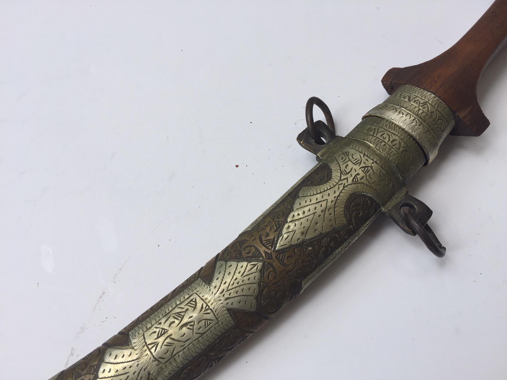 Moroccan Berber Khoumya Dagger For Sale 9