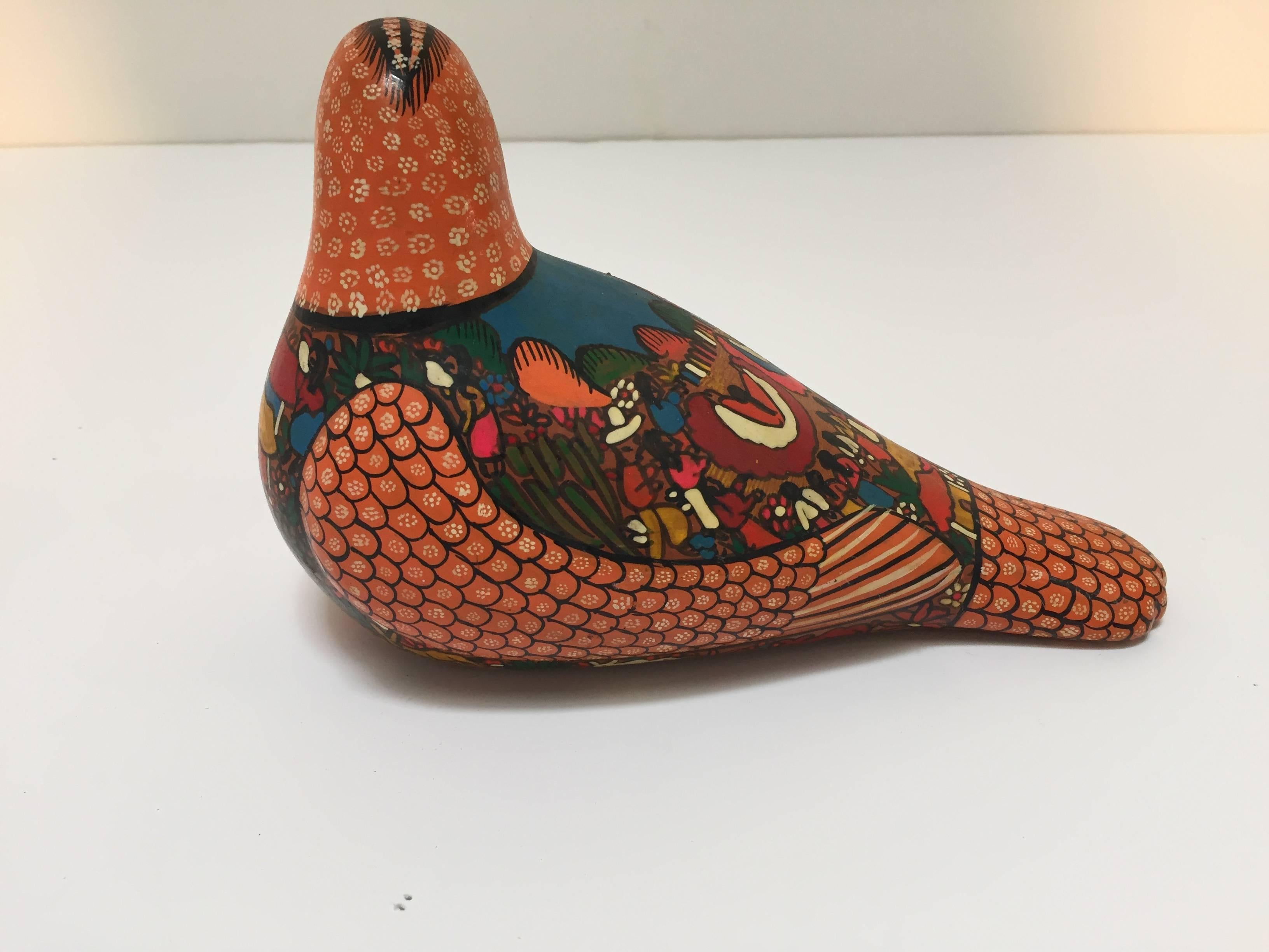 mexican pottery birds