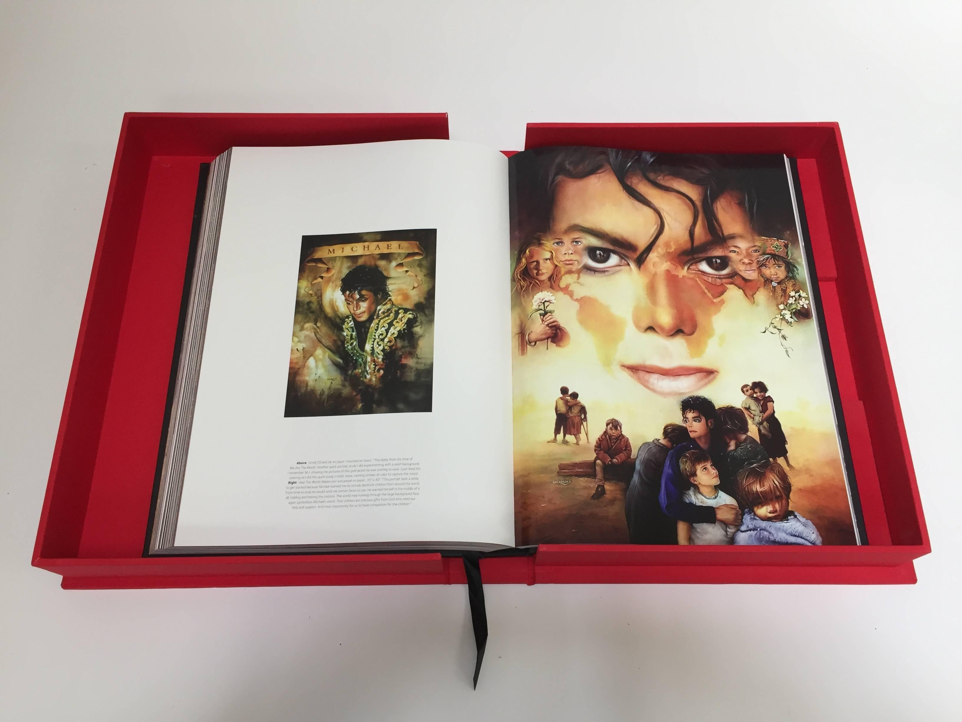 Hollywood Regency Michael Jackson Opus Large Collector Table Book For Sale