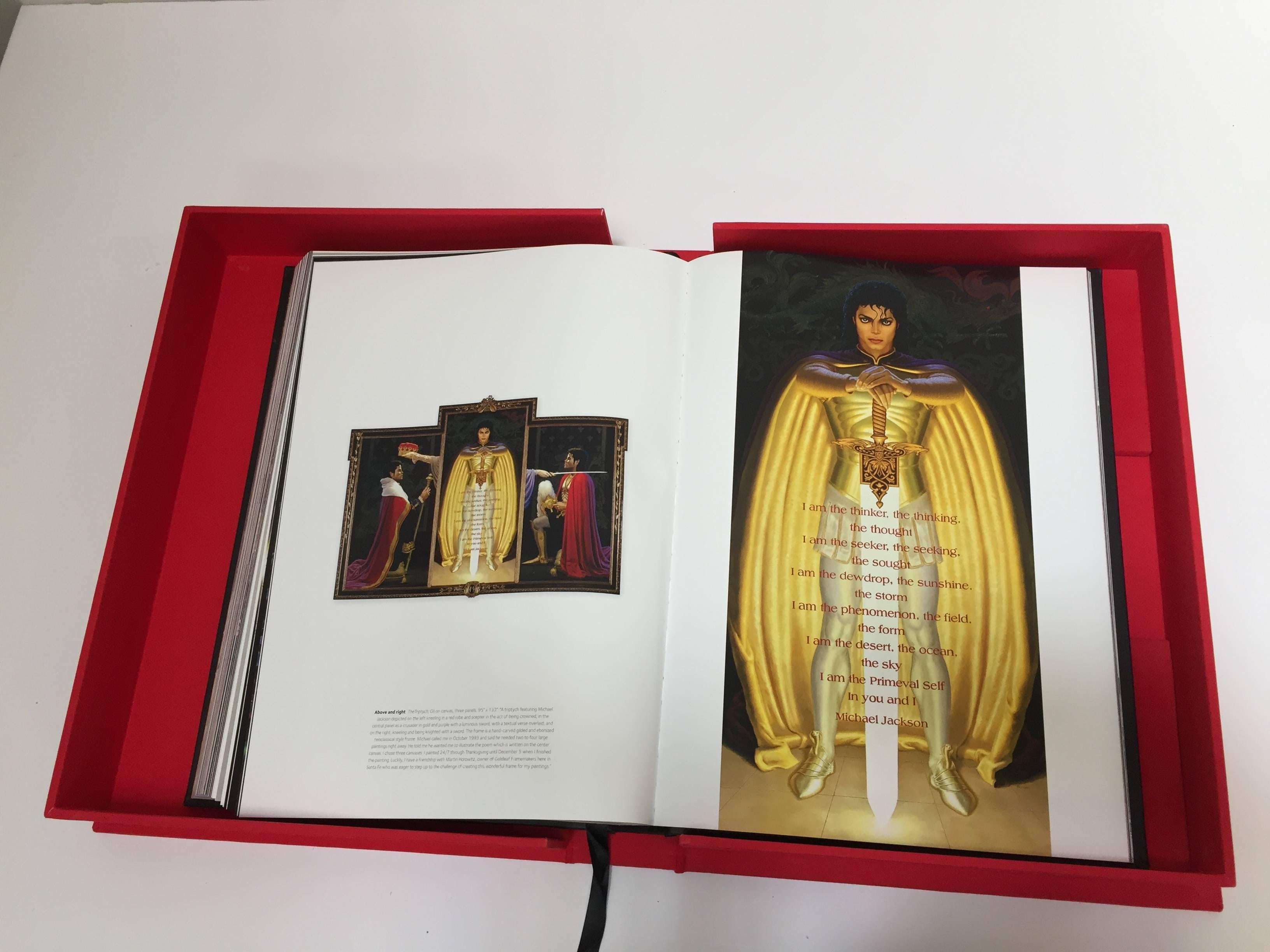 Contemporary Michael Jackson Opus Large Collector Table Book For Sale
