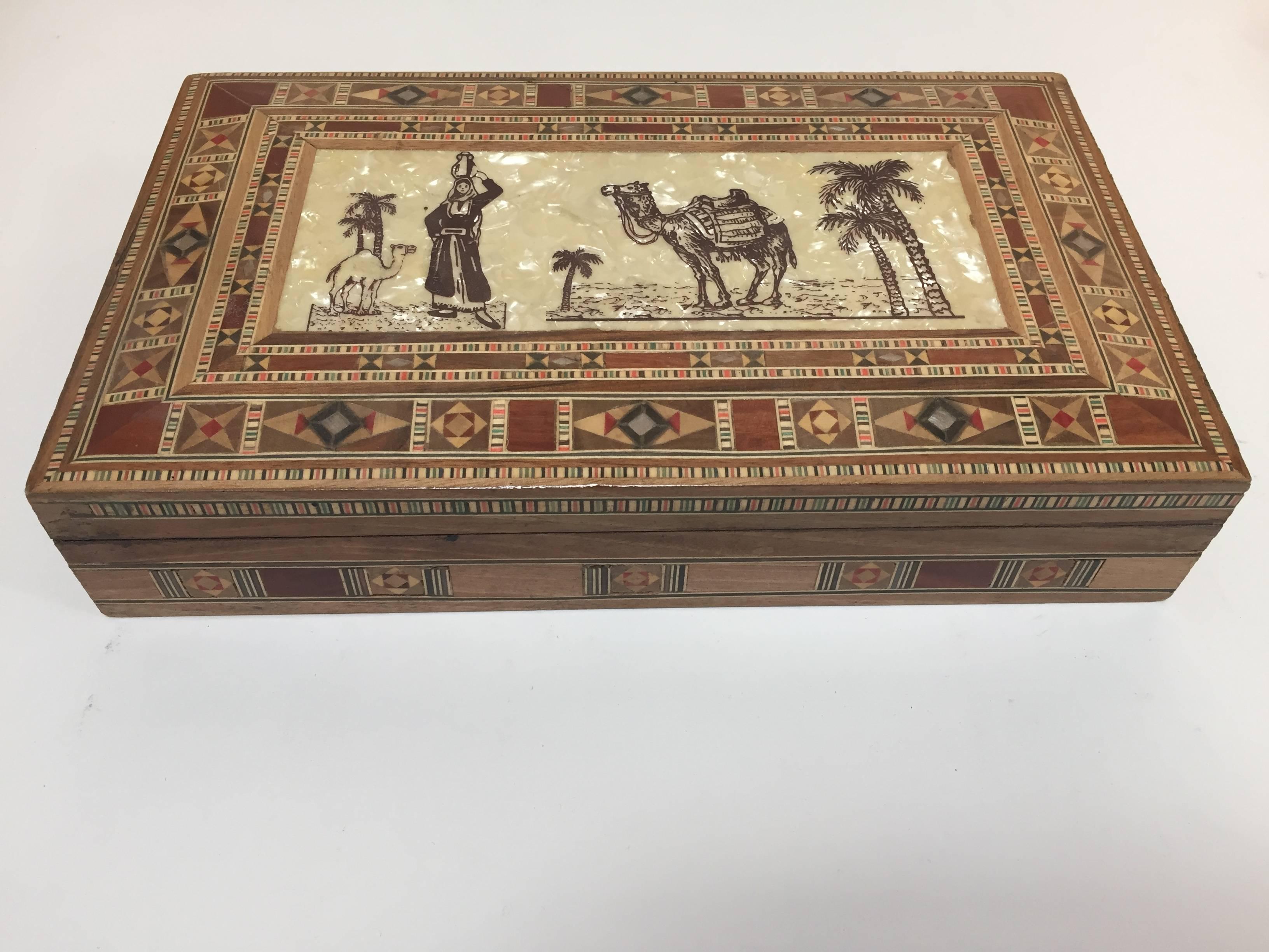 Moorish Middle Eastern Syrian Decorative Box