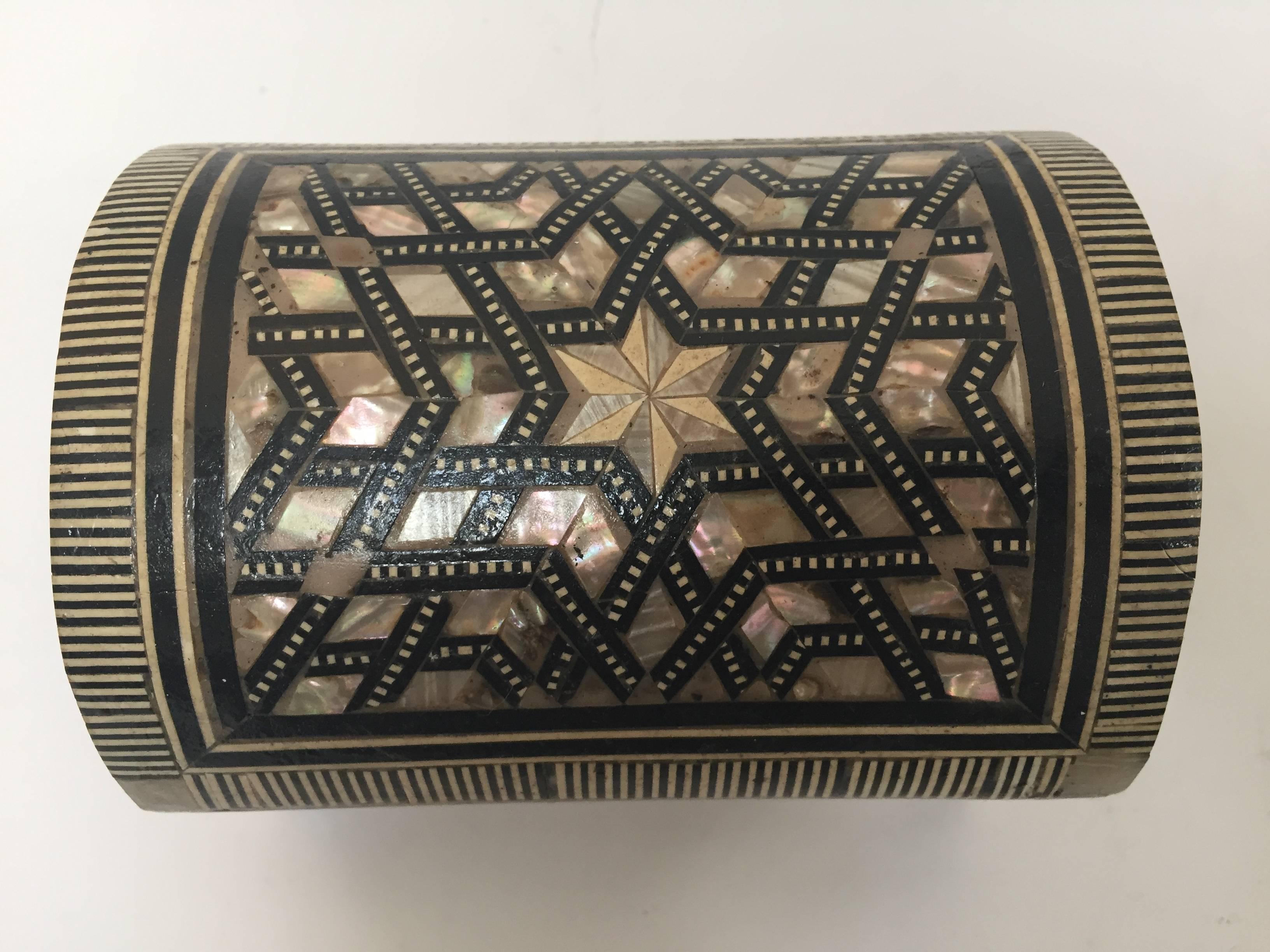 mother of pearl jewelry box