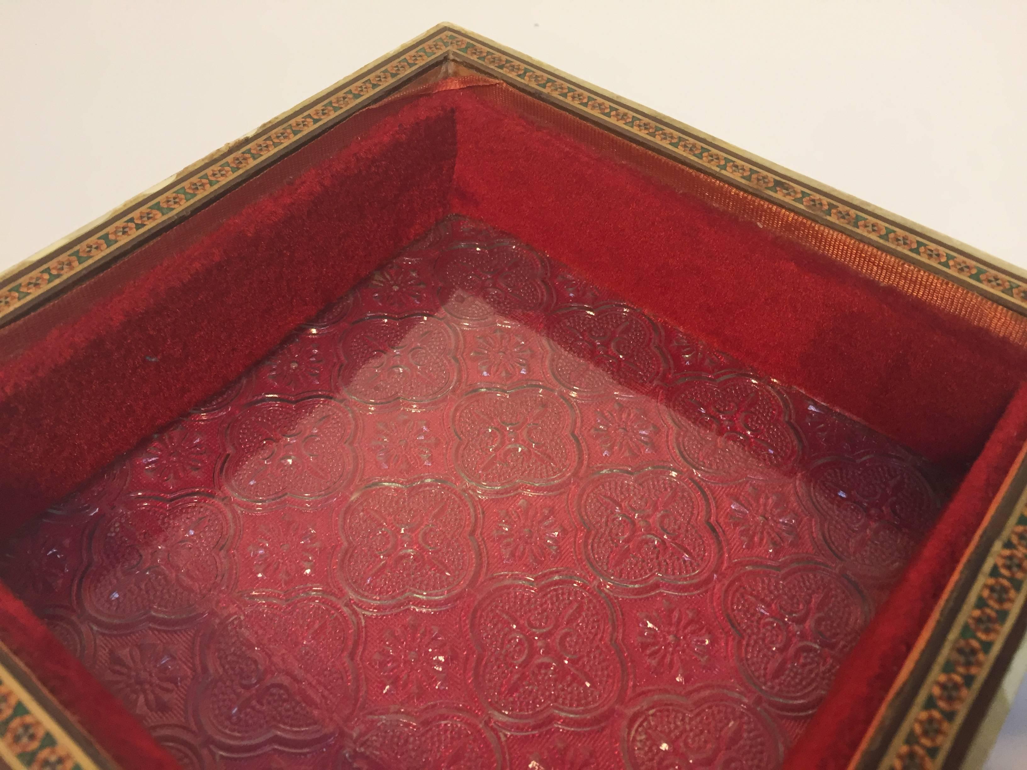 Anglo-Indian Decorative Micro Mosaic Inlaid Box 1