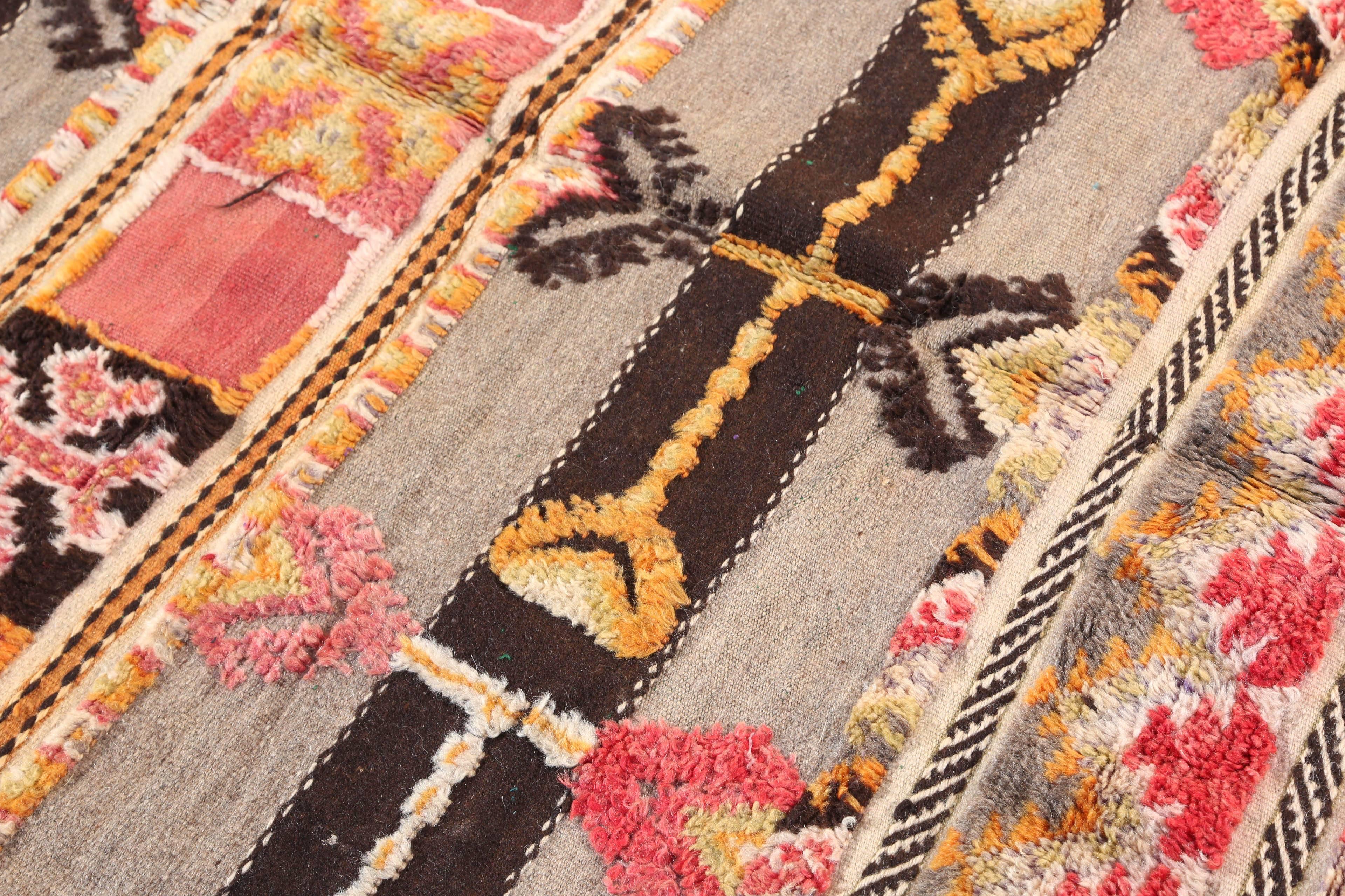 20th Century Moroccan Tribal Berber Vintage Rug