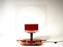 Huge Lamp in Lucite, Italy, 1970