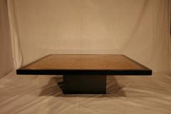 Coffee Table Etched Brass by Maud, 1984