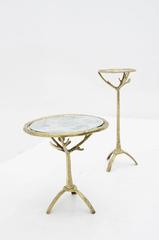 Pair of Gueridon Tables in Bronze