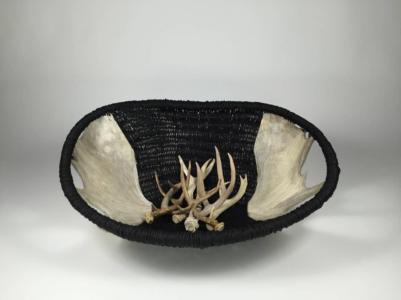 Custom Moose Horn Basket by Dax Savage 2