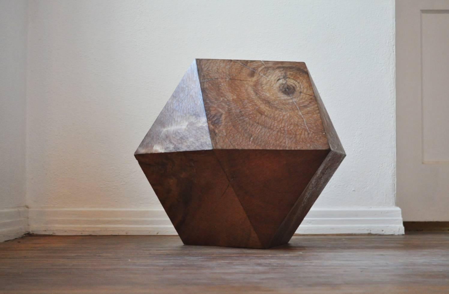 Contemporary Sculptural Side Table by Aleph Geddis